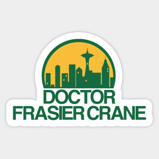 Supersonic Frasier Sticker